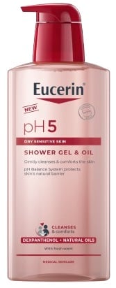 Eucerin pH5 sprchový gel&olej 400ml