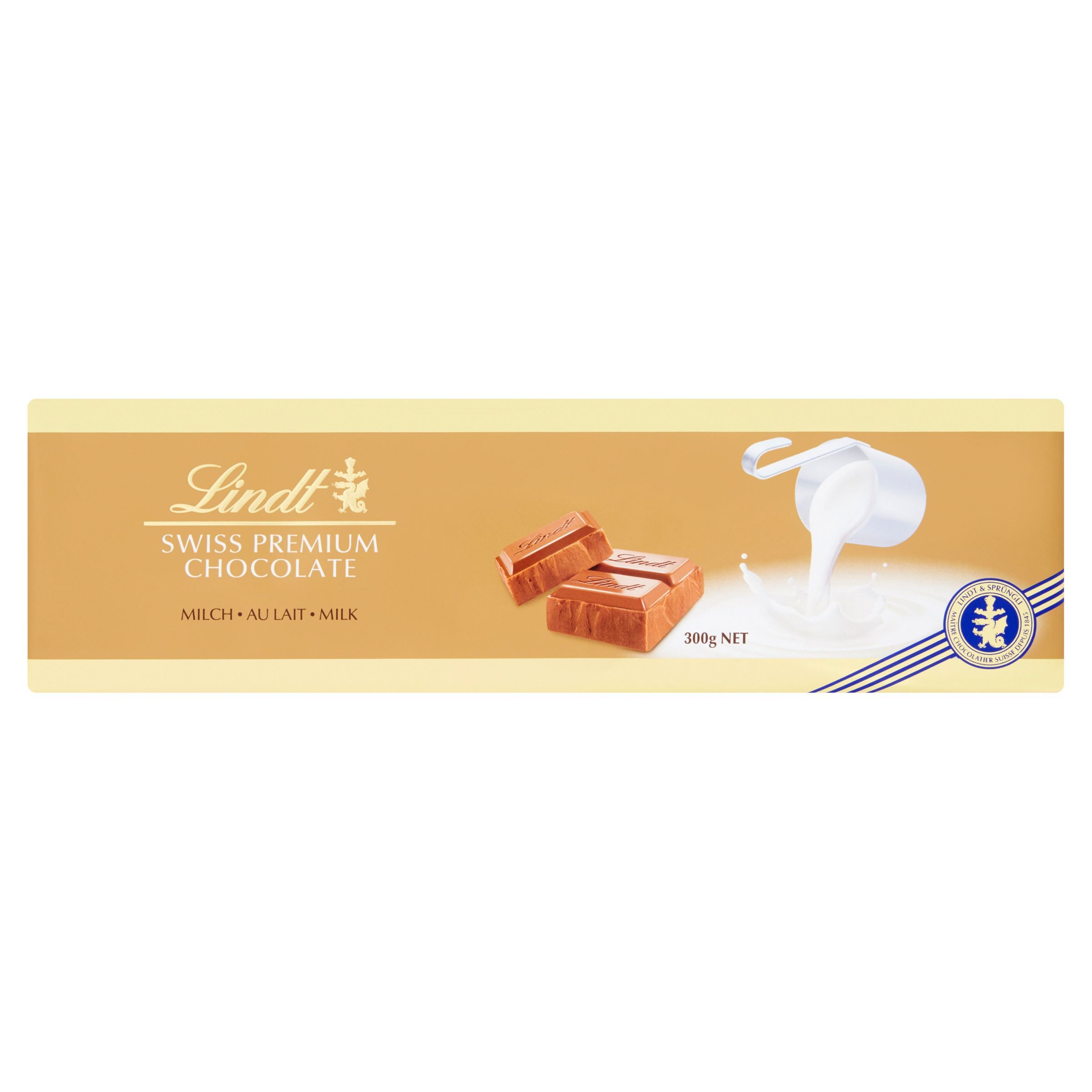 Lindt Švýcarská mléčná čokoláda 300 g