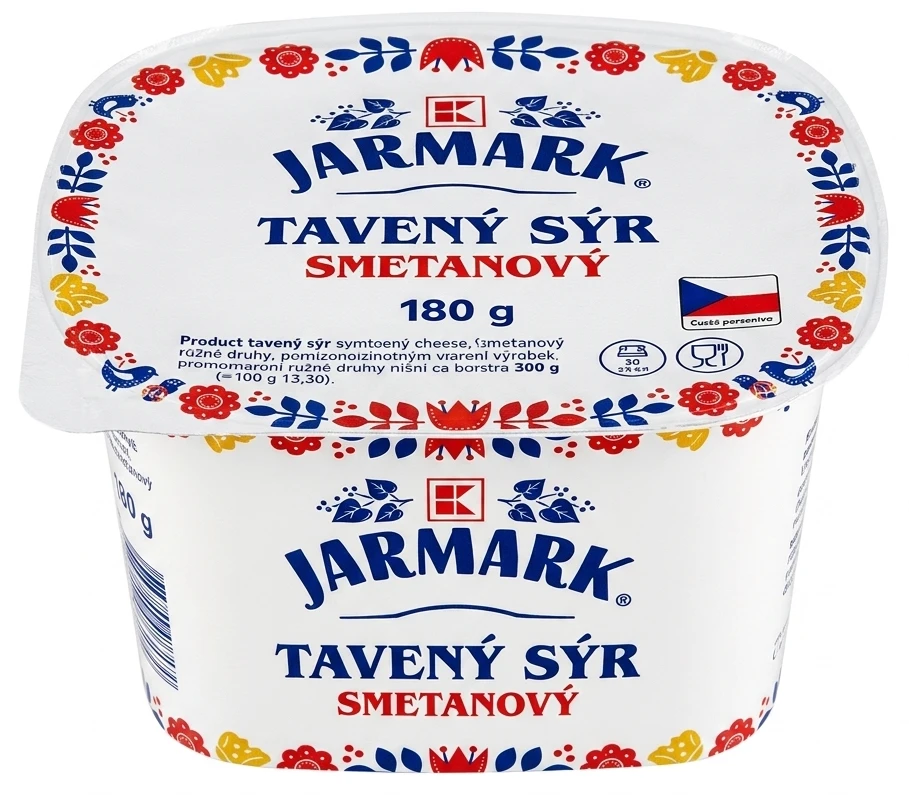 Tavený sýr smetanový