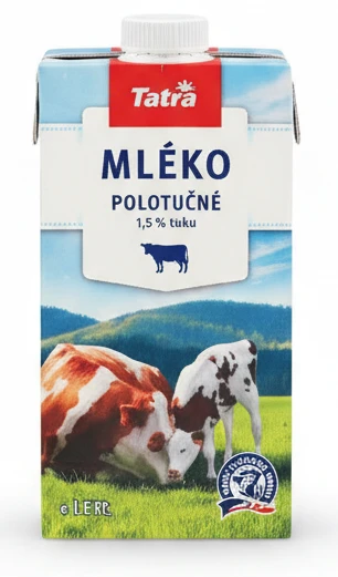 Tatra Mléko trvanlivé polotučné