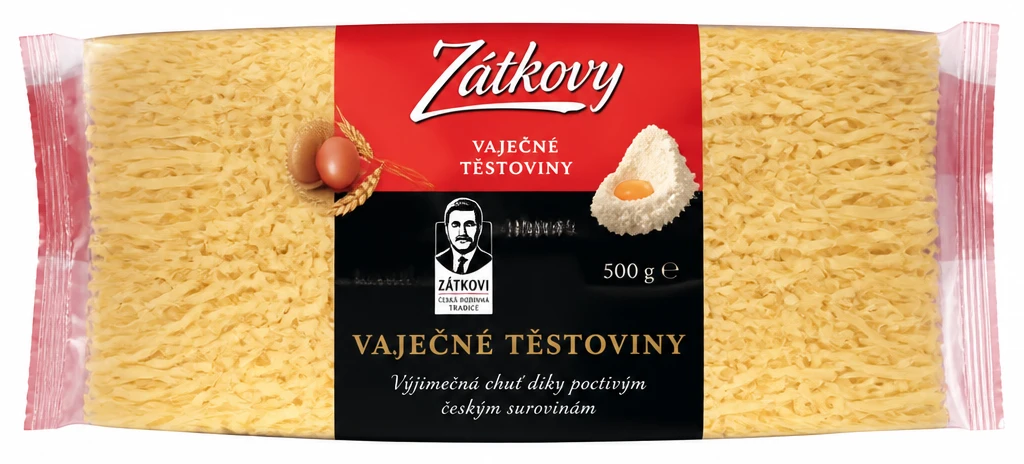ZÁTKOVY Vaječné těstoviny