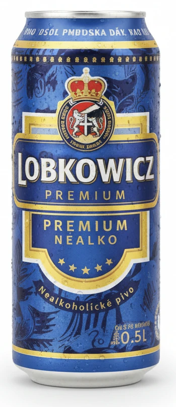 Lobkowicz Premium Nealko Nealkoholické pivo