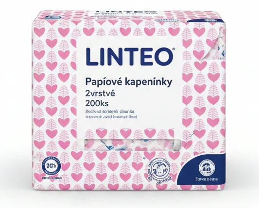 Linteo Papírové kapesníky
