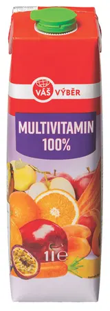 Váš výběr Multivitamin džus 100 % 1l
