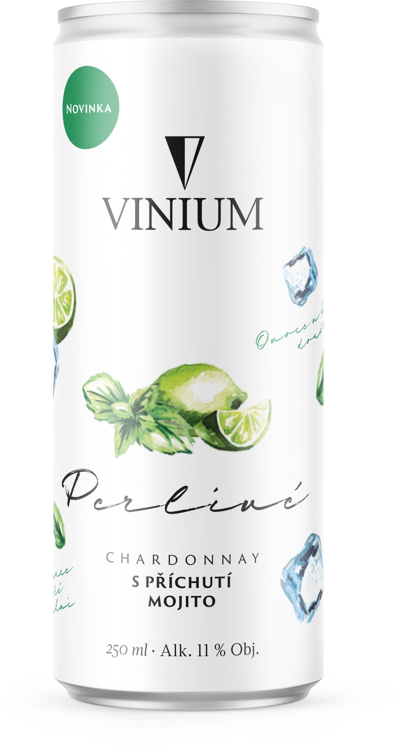 Perlivé Chardonnay s příchutí Mojito 250ml