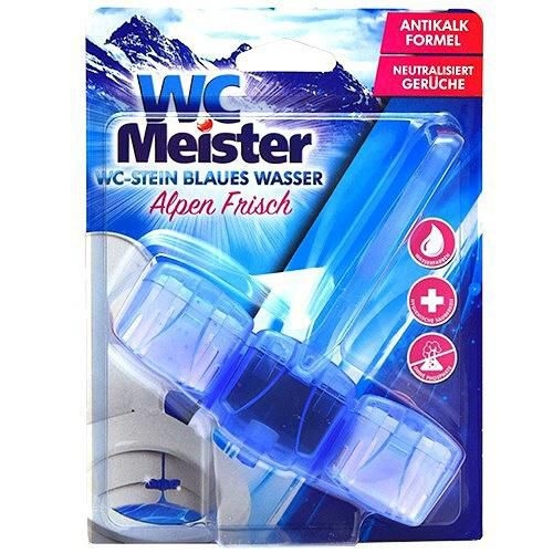 WC Meister závěsné barvící kuličky Alpen Frish 45g