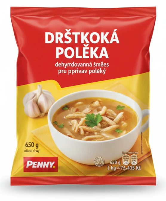 Polévka různé druhy