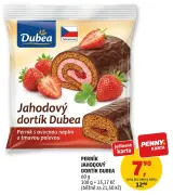 Perník jahodový dortík Dubea