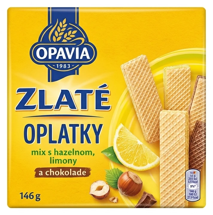 Zlaté oplatky Opavia