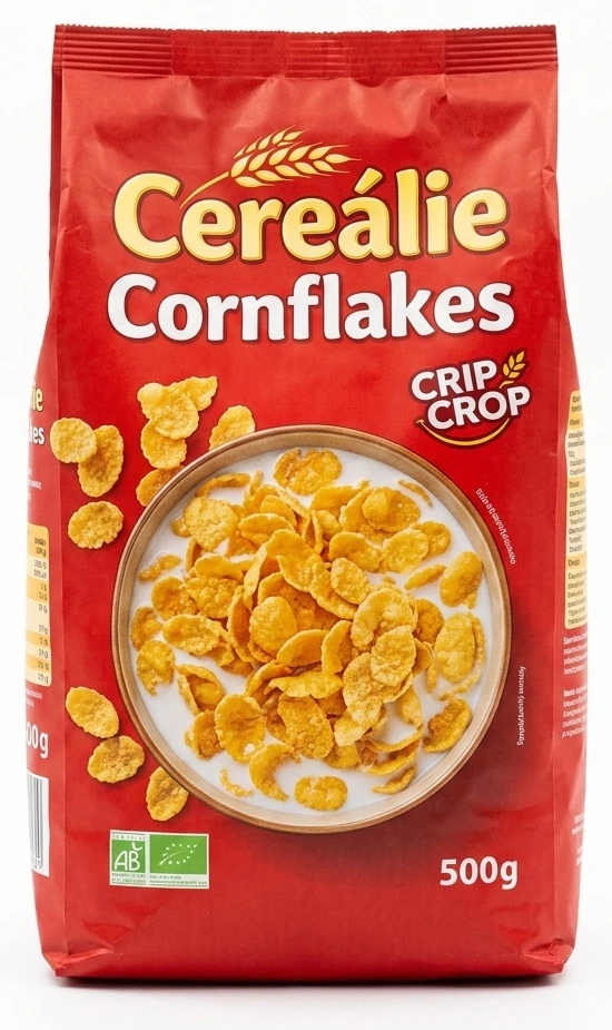 Cereálie Cornflakes Crip Crop