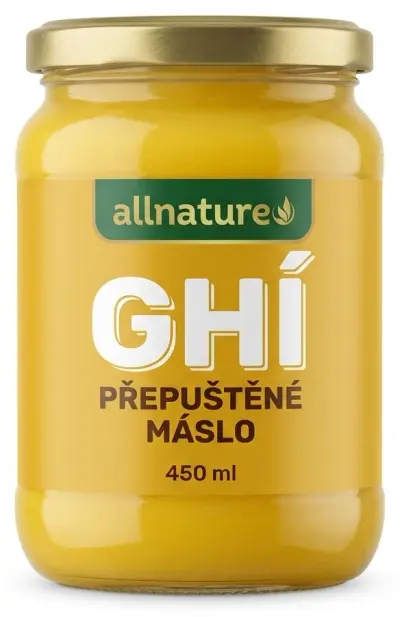 Přepuštěné máslo Ghí