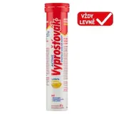Vitar Vyprošťovák active s příchutí citronu 20 šumivých tablet 82g