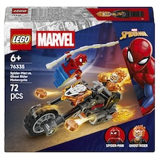 LEGO Marvel 76335 Spider-Man vs. Ghost Rider na motorce