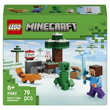 LEGO Minecraft 21583 Steve a dobrodružství v tajze