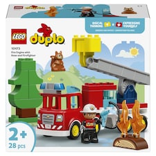 LEGO DUPLO 10473 Hasičské auto s hadicí a hasičem