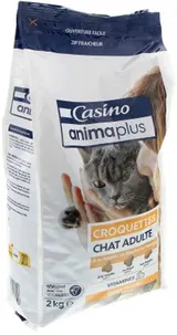 Animaplus Granule s hovězím masem, drůbeží a rybou pro dospělé kočky