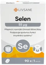 LIVSANE Selen 55mcg tbl.90