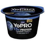 YoPRO Protein dezert s borůvkovou příchutí