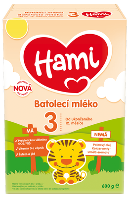 Hami Batolecí mléko 3, 12m+