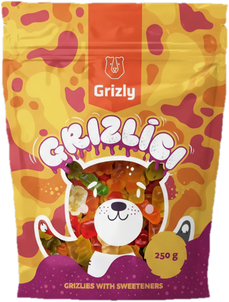 Grizly Grizlíci se sladidly a ovocnou příchutí