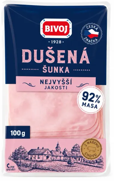 BIVOJ Dušená šunka