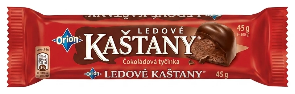 Orion Ledové Kaštany Čokoládová tyčinka