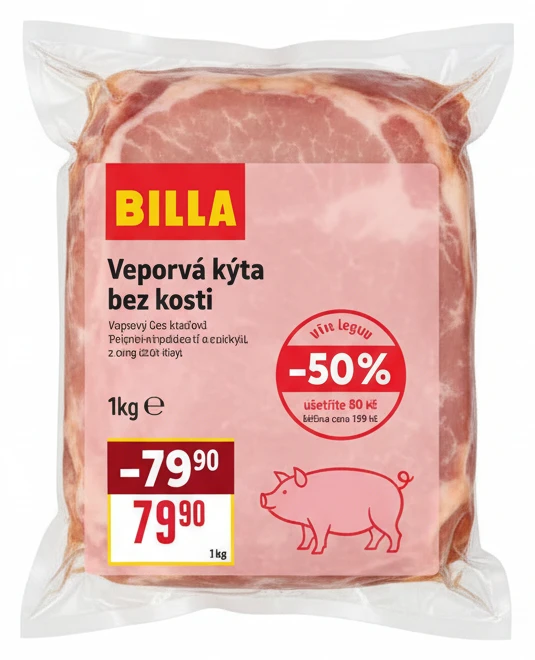 Vepřová kýta bez kosti