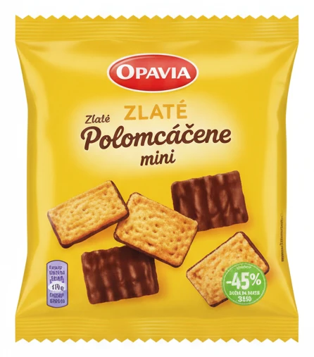Opavia Zlaté Polomáčené mini