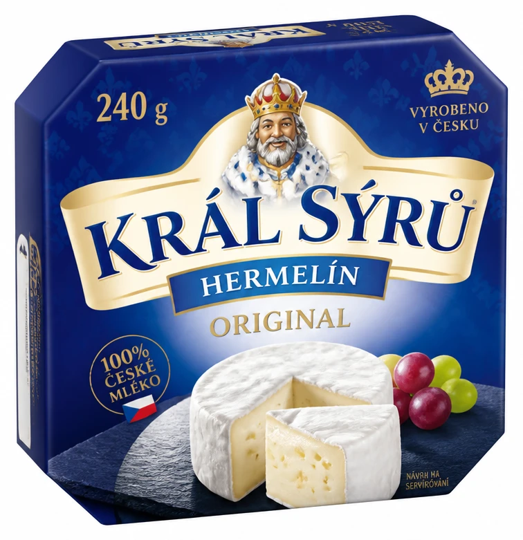 Král sýrů Hermelín