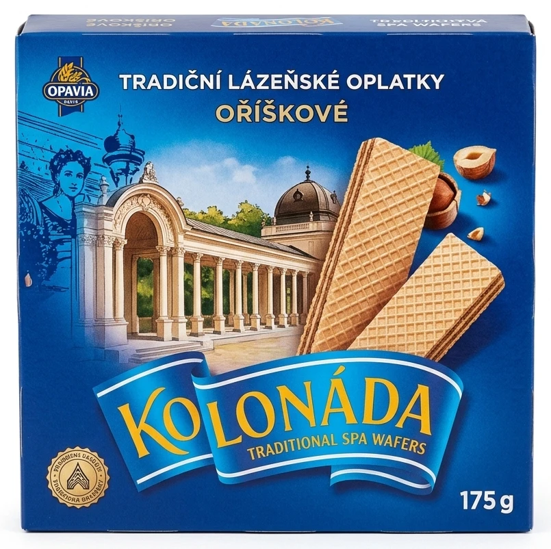 Tradiční lázeňské oplatky