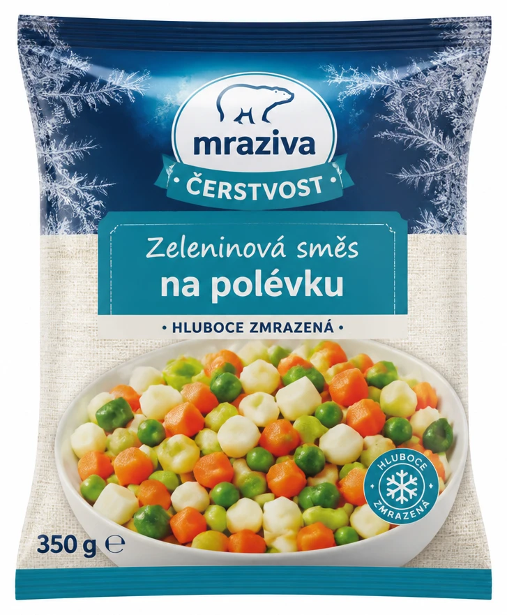 Zeleninová směs na polévku Mraziva Čerstvost