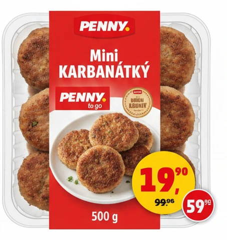 Mini karbanátky Penny To Go