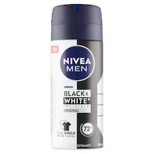 Nivea Men Black & White Invisible Original Sprej antiperspirant 100ml