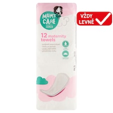 Mum's Care Hygienické poporodní vložky s lepicí páskou 12 ks