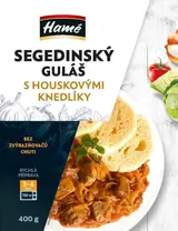 Hamé Segedinský guláš s houskovými knedlíky 400g
