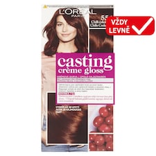 L'Oréal Paris Casting Creme Gloss semipermanentní barva na vlasy 554 chilli čokoláda,48 +72 +60 ml