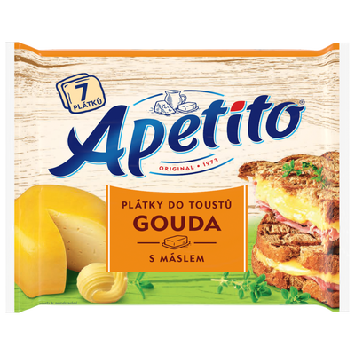 Apetito Plátky do toustů Gouda