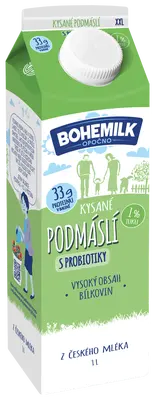 Bohemilk Podmáslí kysané (1%)