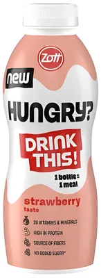 Zott Hungry Drink Jahoda
