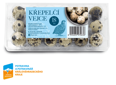 Vejce Kosičky Křepelčí vejce