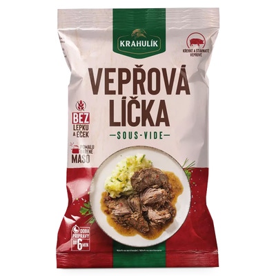 Krahulík Vepřová líčka Sous-vide