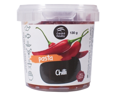 České houby Pasta chilli