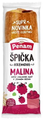 Penam Plundrová špička s náplní krémovou a malinovou