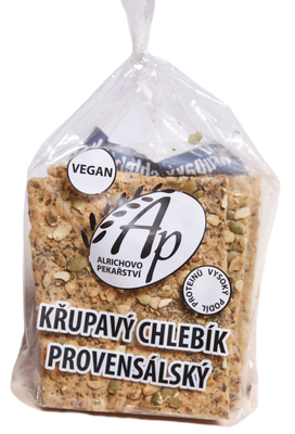Alrichovo pekařství Křupavý chlebík s provensálským kořením