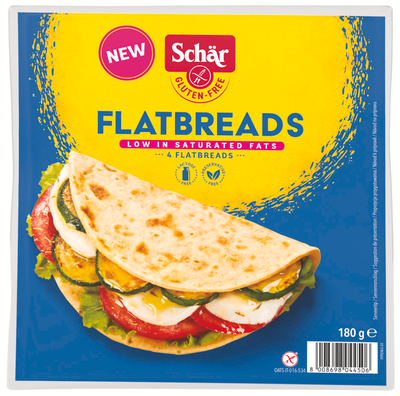 Schär Flatbreads bezlepkový