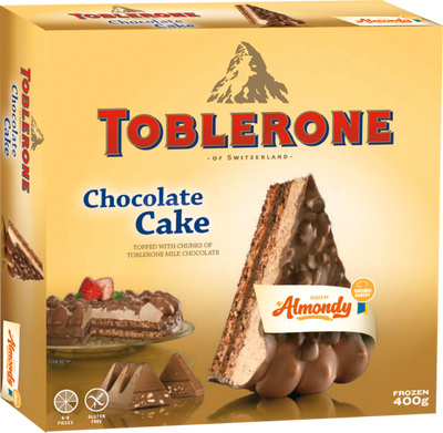 Almondy Toblerone čokoládový dort