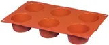 Metro Professional Forma silikonová 30 x 17,5 cm na 6 muffinů, 1 muff. 6 cm