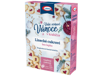Labeta Linecké cukroví bez lepku směs