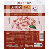 Monoprix Vysoce Kvalitní Uzená Slanina, kostky