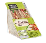 Simply Fresh Sendvič s kuřecím masem a slaninou